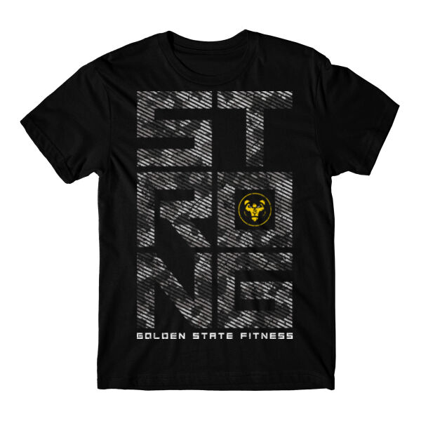 STRONG BLOCK - T-SHIRT - BLACK - $UZH8D7$ Thumbnail