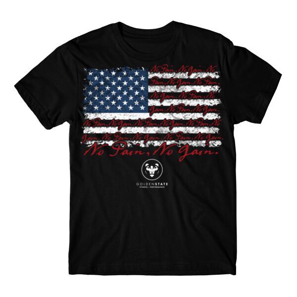 PATRIOT PAIN AND GAIN - T-SHIRT - BLACK - $6VW93X$ Thumbnail